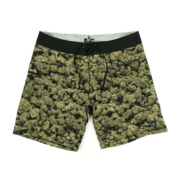 Boardshort Green Buds