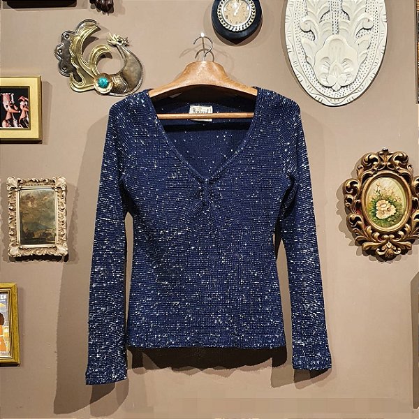 blusa lurex - Brechó Boutique Vintage