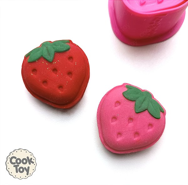 Morango | Molde Ejetor para Brigadeiro Gourmet