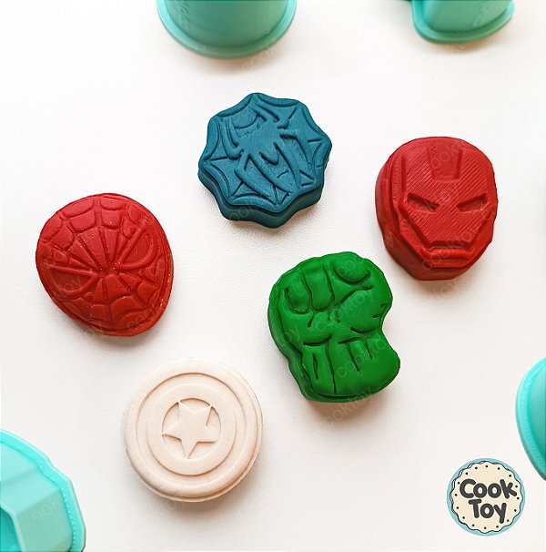 Heróis Avengers | Modelador Ejetor para Brigadeiro