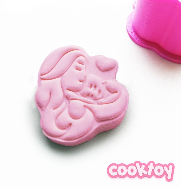 Colo de Mãe | Modelador Ejetor para Brigadeiro Personalizado para Dia das Mães