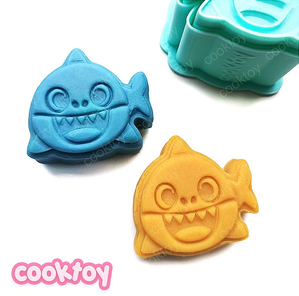 Baby Shark | Modelador Ejetor para Brigadeiro Personalizado