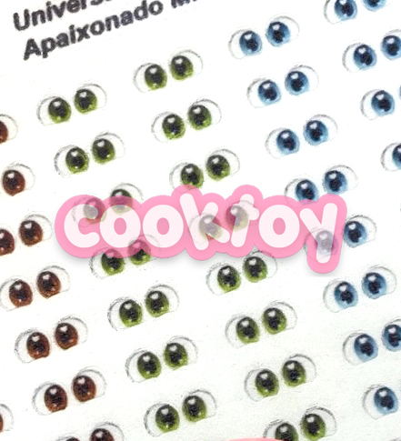 Olhos Comestíveis para Brigadeiro Tam Micro - 84 Pares | Modelo Apaixonado