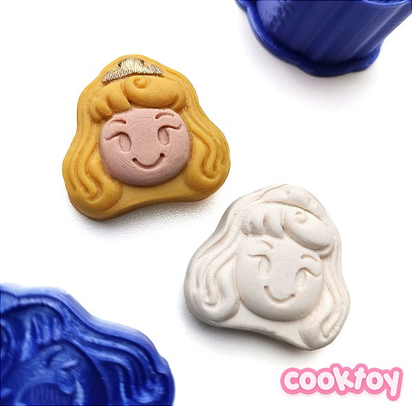 Princesa Aurora - Bela Adormecida | Modelador Ejetor para Brigadeiro Personalizado