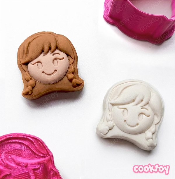 Princesa Anna | Modelador Ejetor para Brigadeiro Personalizado