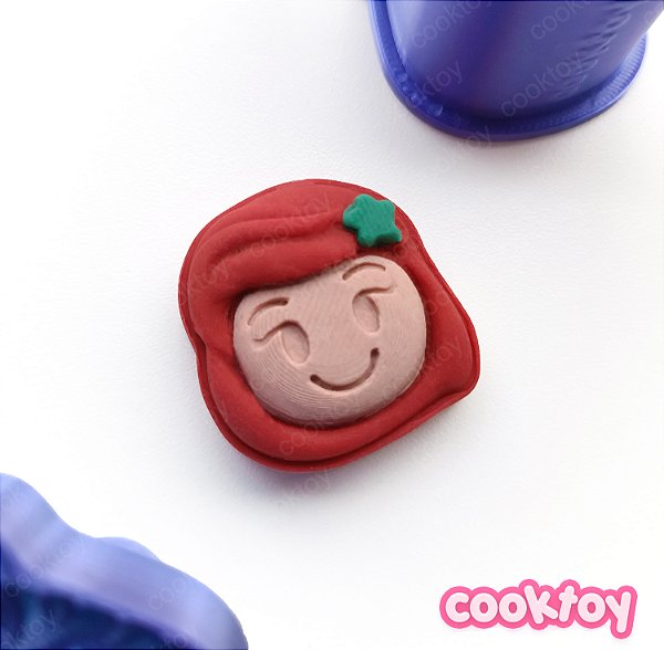 Princesa Ariel | Modelador Ejetor para Brigadeiro Personalizado