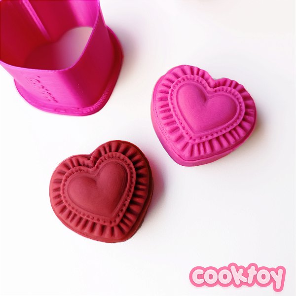 Coração Coquette | Modelador Ejetor para Brigadeiro Personalizado
