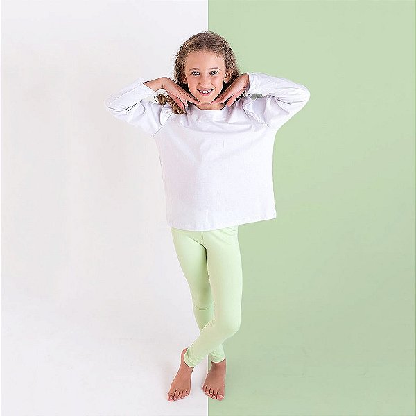 Blusa Infantil Menina Manga Longa