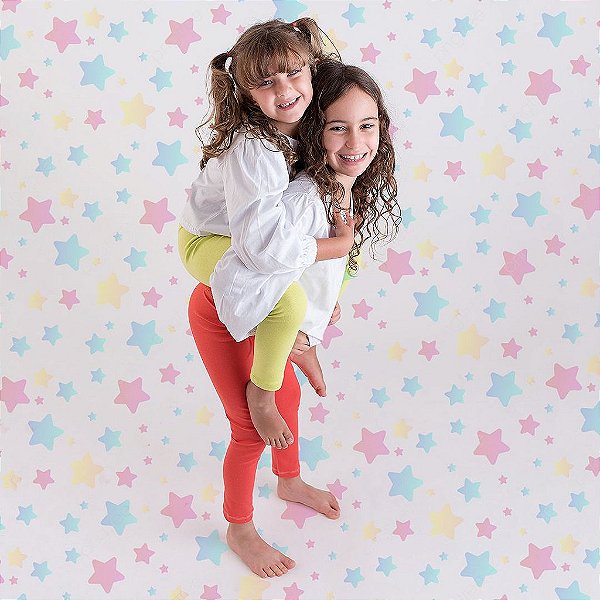 Legging Infantil Menina Ribana Coral