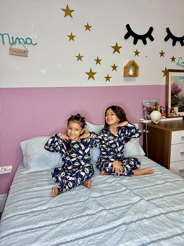 Pijama Infantil Gatinho