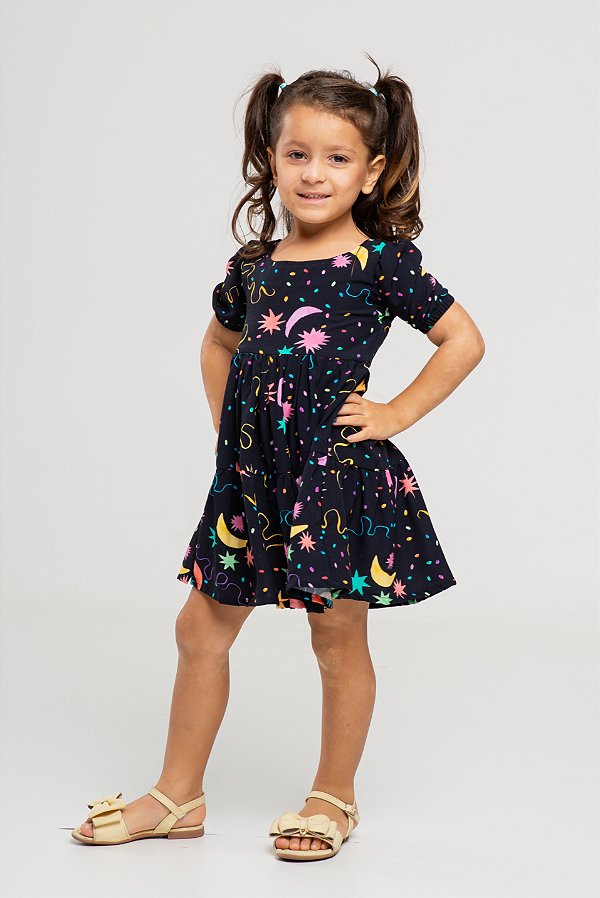 Vestido Laís Via Láctea