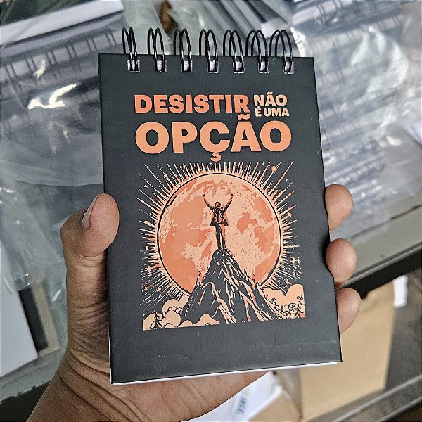 20 Cadernetas Capa Dura Personalizada