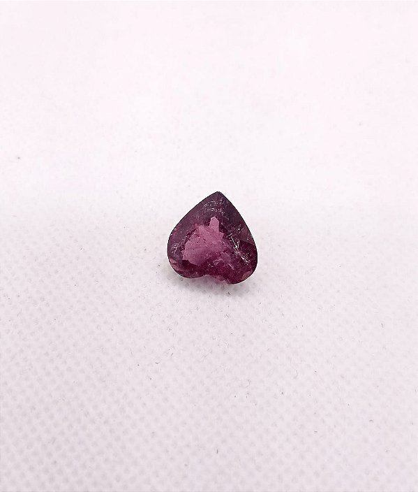 Turmalina Rosa Coração 14 mm