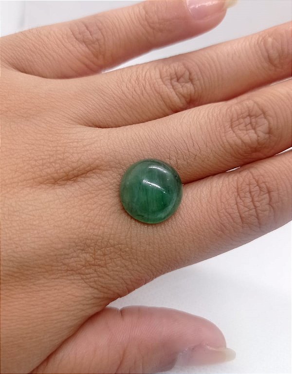 Esmeralda Cabochão Redonda