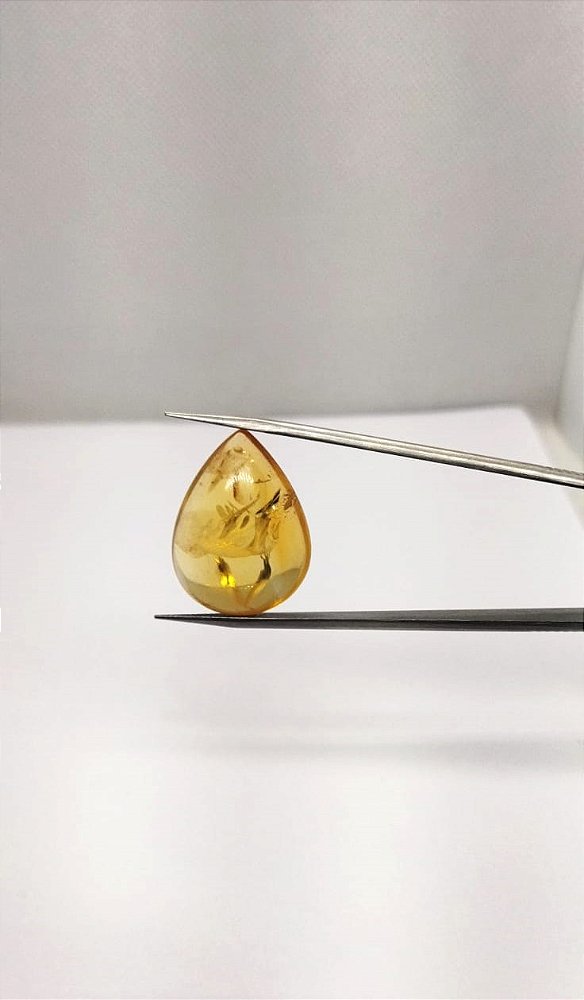 Citrino Cabochão Gota