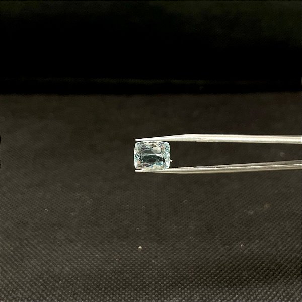 Água Marinha Facetada Retangular 8x10mm