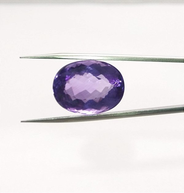 Ametista Facetada Oval 16x22mm