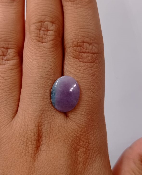 Turmalina Cabochão Paraíba Oval 12x15mm