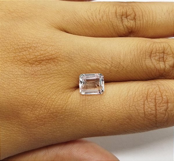 Kunzita Facetada 7x8,5mm