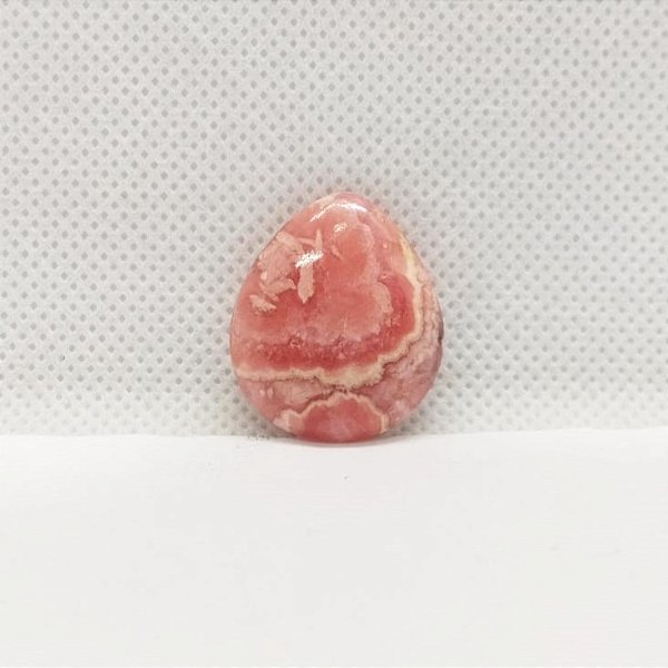 Rodocrozita Cabochão Gota 21x24mm