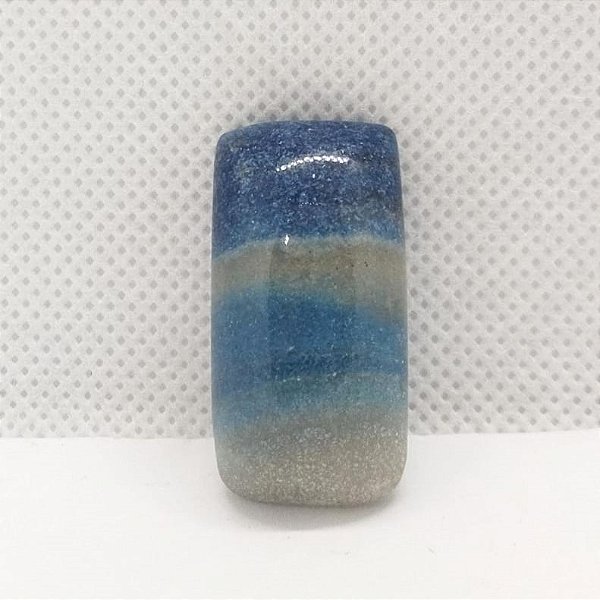 Quartzo Diverso Troilite Cabochão Retangular