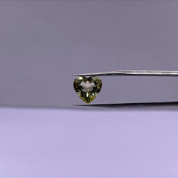 Quartzo Diverso Green Gold Coração 10mm