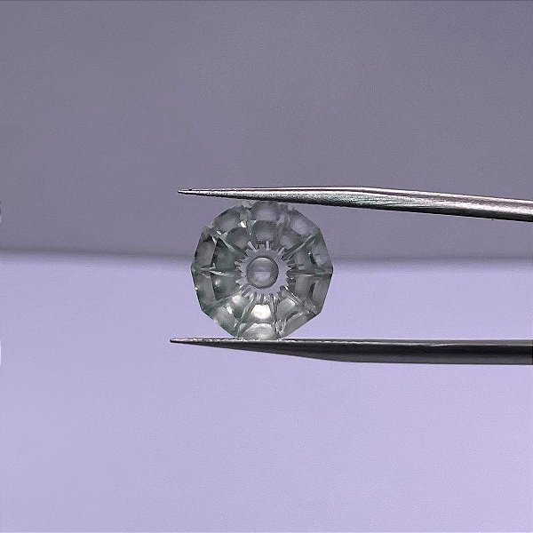 Prasiolita Desenhada 12mm