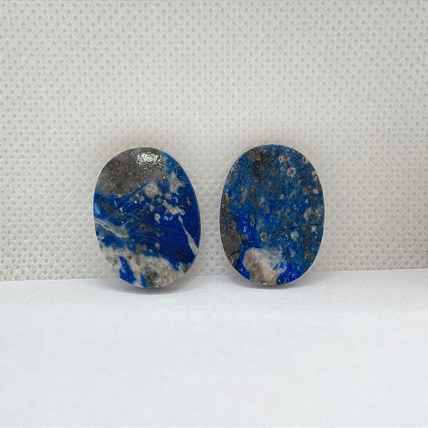 Lápis Lazuli Oval Par 18x24