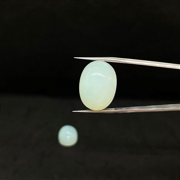 Crisopázio Cabochão Oval Par 15x20