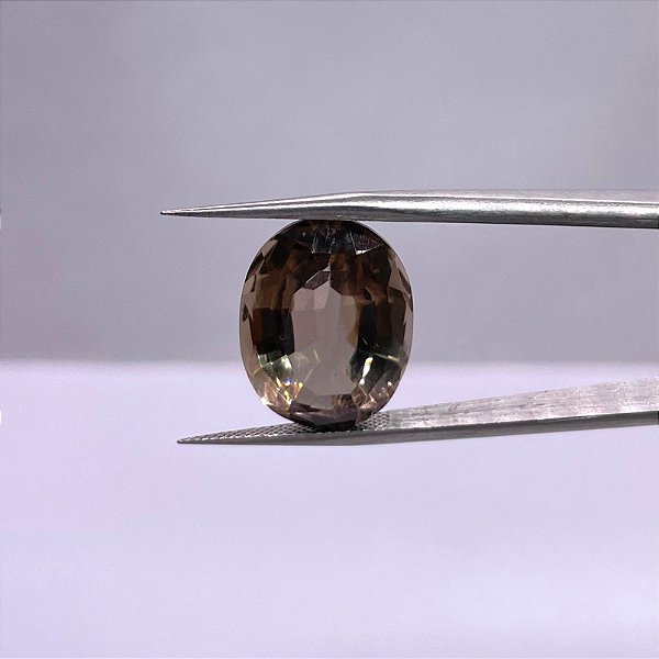 Quartzo Fumê Oval