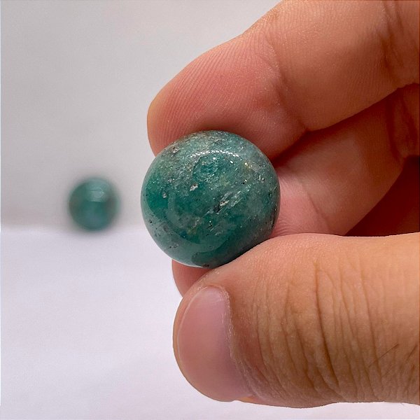 Quartzo Diverso Aventurina Cabochão Redondo Par 20mm