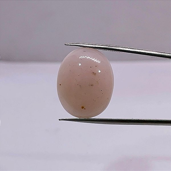 Opala Cabochão Rosa Oval