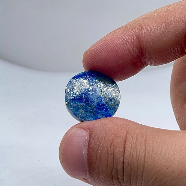 Lápis Lazuli Cabochão Redondo 19,5mm
