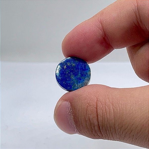 Lápis Lazuli Cabochão Redondo 15,5mm