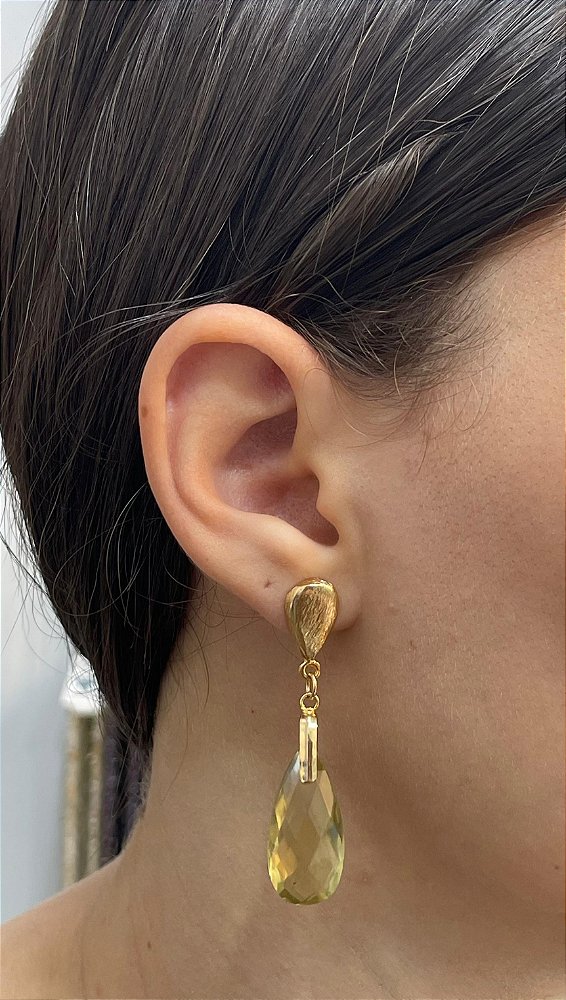 Brinco Banhado a ouro 18k de Green Gold