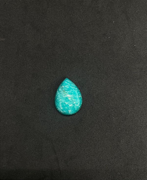 Amazonita Cabochão Gota Verde