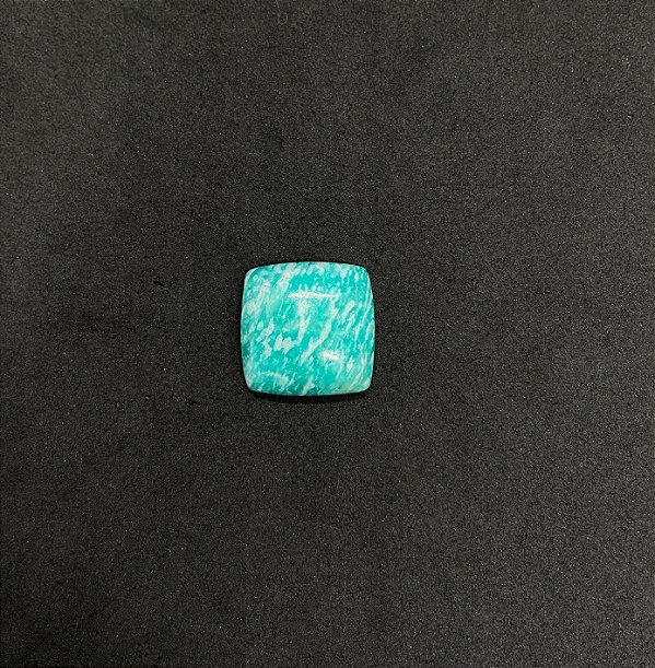 Amazonita Cabochão Verde Quadrada 20 mm
