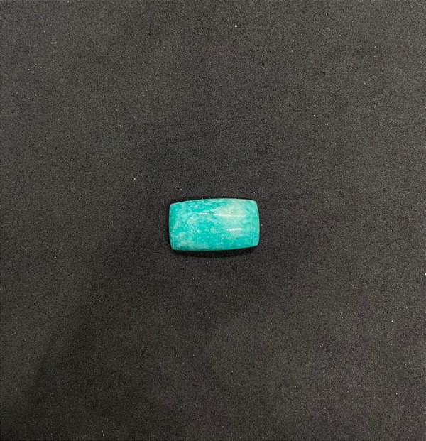 Amazonita Cabochão Verde Retangular 14,5x25,5 mm