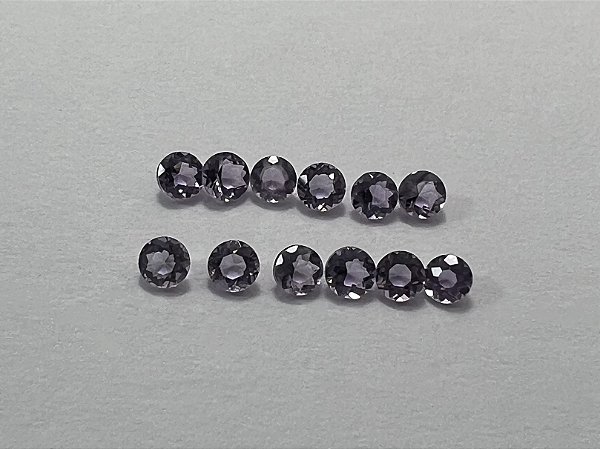 Ametista Facetada Redonda 3mm