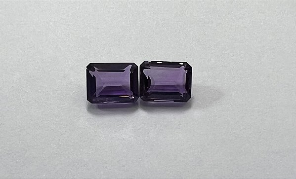 Ametista Facetada Retangular 7x9mm
