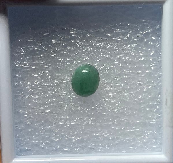Esmeralda Cabochão Oval 10 x 11,5 mm
