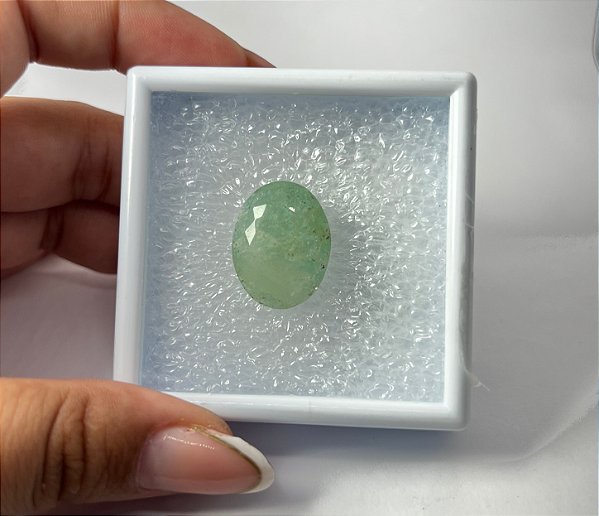 Esmeralda Oval Facetada 17,2 x 22,3 mm