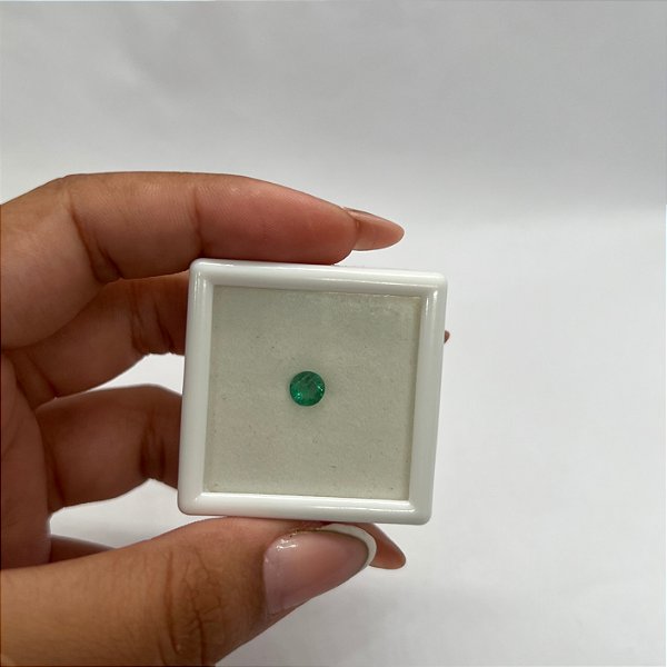 Esmeralda Redonda Facetada 5,5 mm