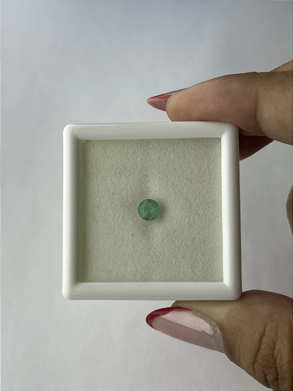 Esmeralda Facetada Redonda 5 mm