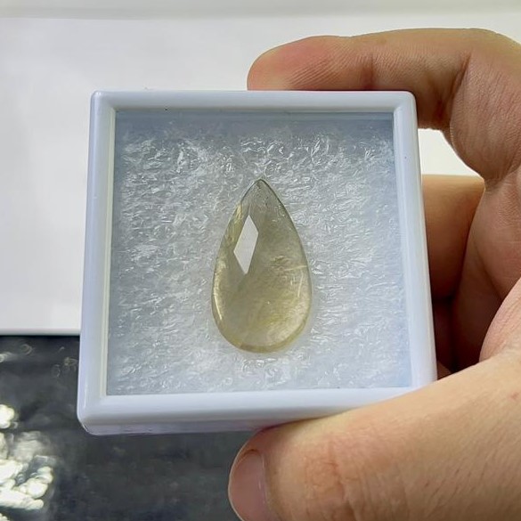 Rutilo Facetado Gota 18 x 31,9 mm