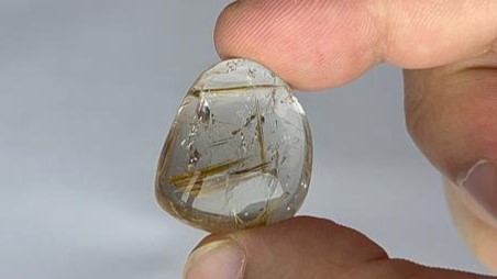 Rutilo Cabochão Forma Livre 20,2 X 24,5 mm