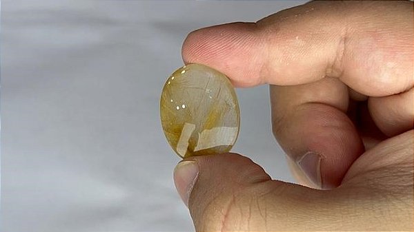 Rutilo Cabochão Oval 20,9 X 26,2 mm