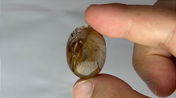 Rutilo Facetado Oval 20,2 x 28,1  mm