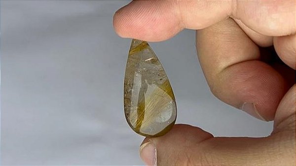 Rutilo Facetado Gota 17,7 x 35,2 mm