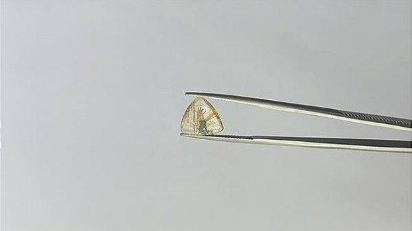 Rutilo Facetado Retangular 11,5 X 12 mm